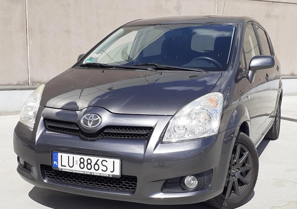 Toyota Corolla Verso cena 24700 przebieg: 184000, rok produkcji 2008 z Lublin małe 596